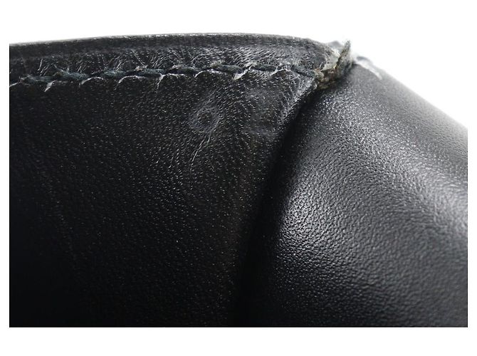 Borsa a tracolla in vitello Danube 38 di Hermès Nero - vista 9