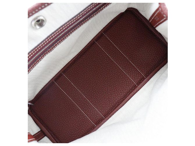 Borsa Hermès Garden Party TPM Country Marrone - vista 6