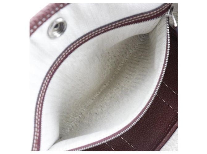 Borsa Hermès Garden Party TPM Country Marrone - vista 7