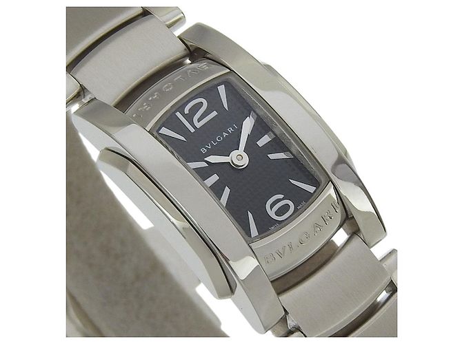 Bulgari Bvlgari Assioma Edelstahl Uhr Schwarz - Ansicht 3