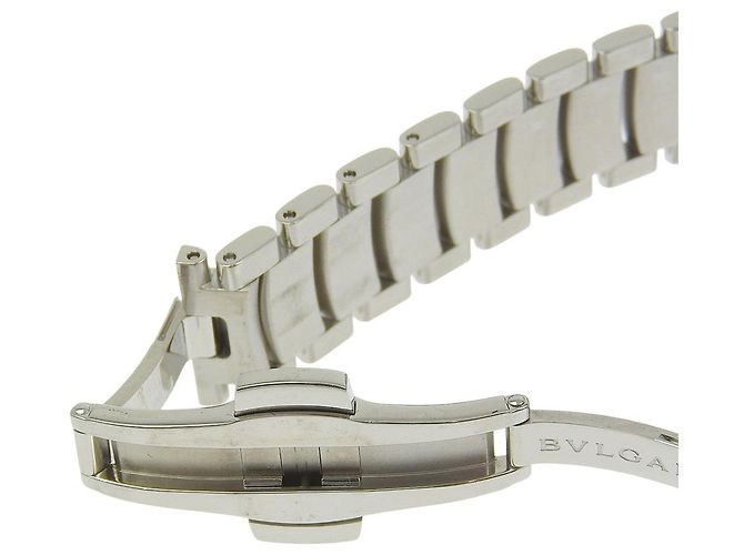 Bulgari Bvlgari Assioma Edelstahl Uhr Schwarz - Ansicht 8