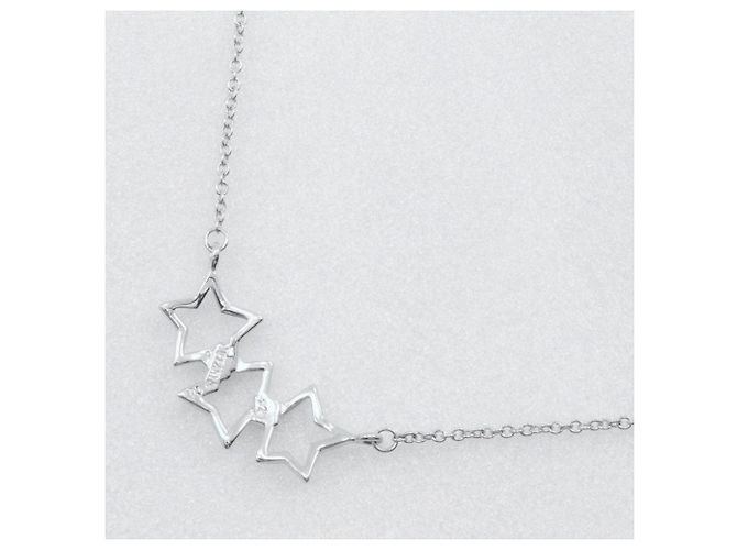 Tiffany & Co Collana Tiffany Triple Star in argento 925 - vista 3