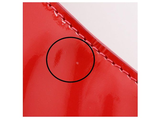 Borsa tote 2 in 1 in pelle lucida con logo perforato Tory Burch Rosso - vista 15