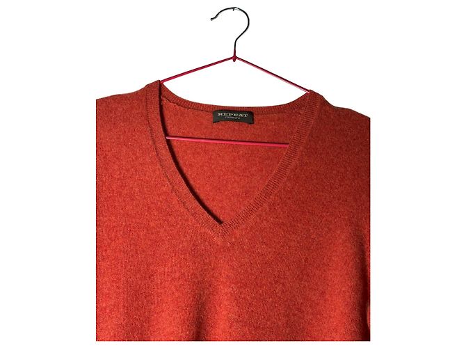 Autre Marque Jersey de cachemira naranja - vista 2