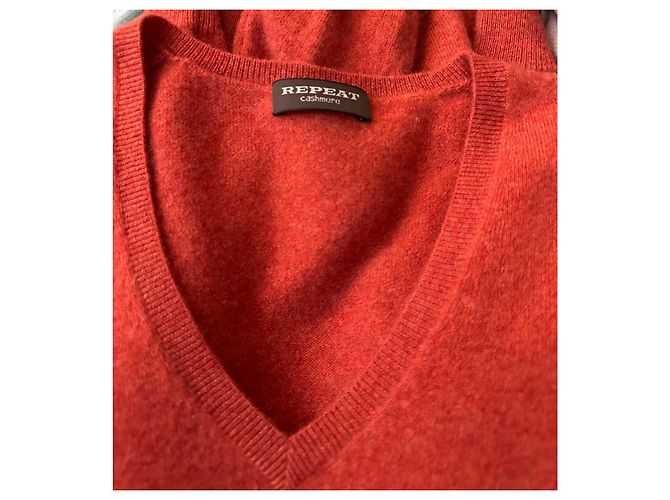 Autre Marque Jersey de cachemira naranja - vista 5