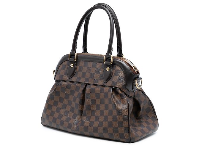 Louis Vuitton Marrone Damier Ébène Trevi PM - vista 2