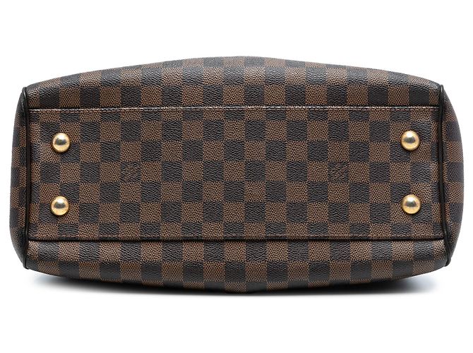 Louis Vuitton Marrone Damier Ébène Trevi PM - vista 3