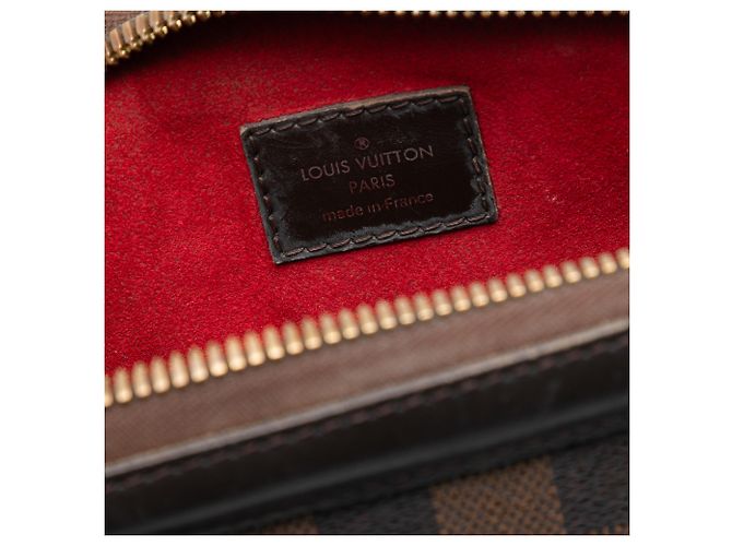 Louis Vuitton Marrone Damier Ébène Trevi PM - vista 5
