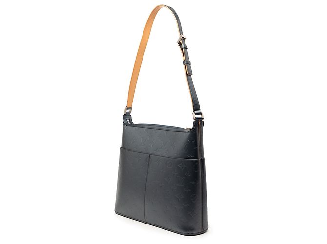 Louis Vuitton Sutter Monogram Mat Blu Blu navy - vista 2