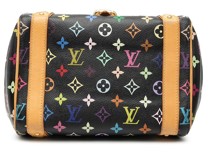 Louis Vuitton Black Monogram Multicolore Priscilla - view 3