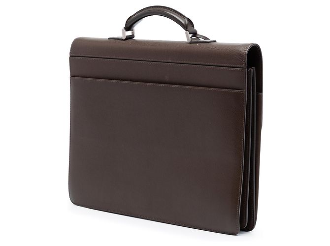 Louis Vuitton Marrone Taiga Laguito Marrone scuro - vista 2
