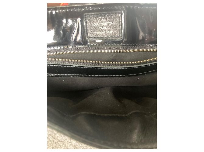 Artsy Borsa a mano Louis Vuitton Polly Monogram in Pelle Marrone Nero - vista 11