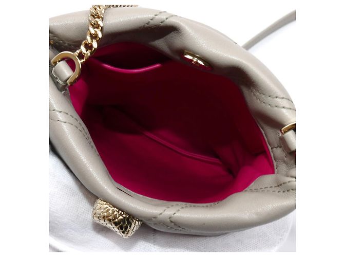 Borsa a Spalla Serpenti Bvlgari Bulgari Marrone - vista 4