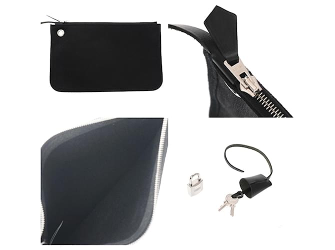 Borsa Hermès Herbag Zip PM Nero - vista 11