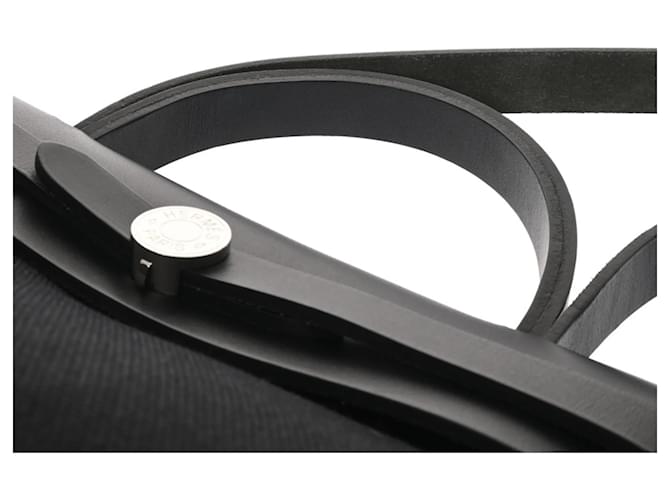 Borsa Hermès Herbag Zip PM Nero - vista 6