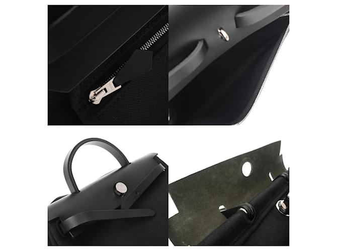 Borsa Hermès Herbag Zip PM Nero - vista 9