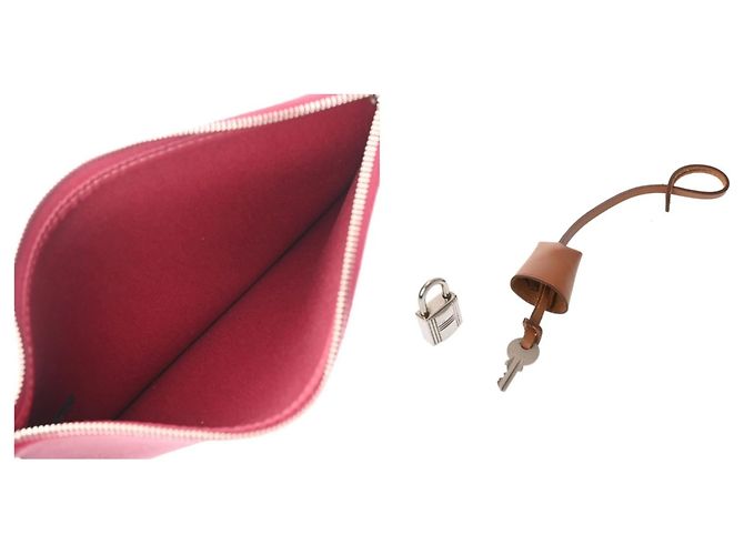 Borsa Hermès Herbag Zip MM 2WAY in Bordeaux Bordò - vista 11