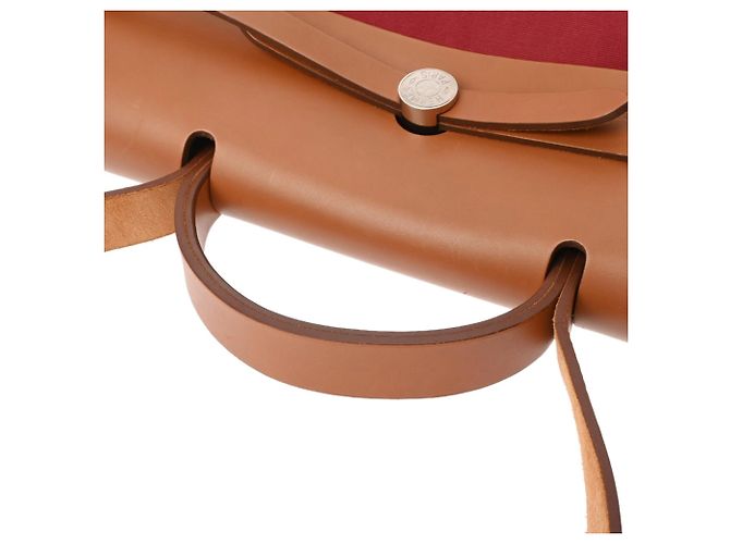 Borsa Hermès Herbag Zip MM 2WAY in Bordeaux Bordò - vista 5