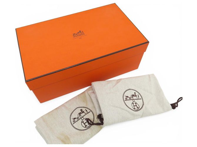 Hermès STIVALI HERMES CHRIS CHUKKA IN CANVAS E PELLE 44 SCATOLA Crudo - vista 11