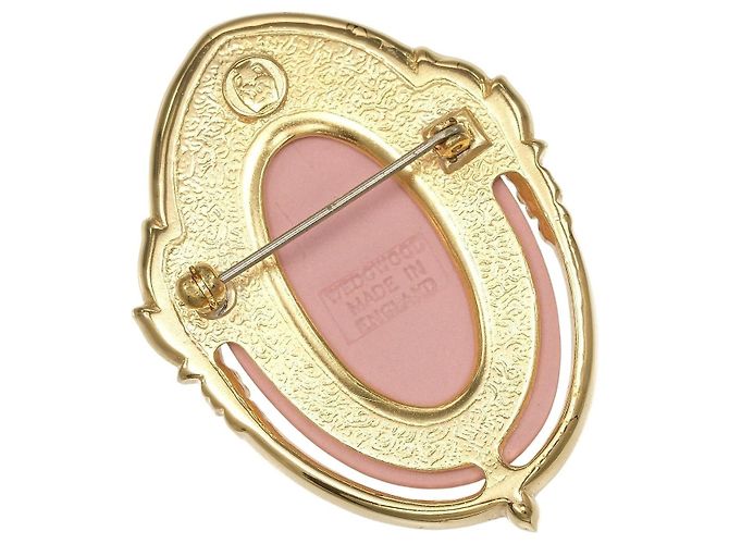 Autre Marque Spilla Jasper Ragazza Floreale Wedgwood Rosa - vista 2