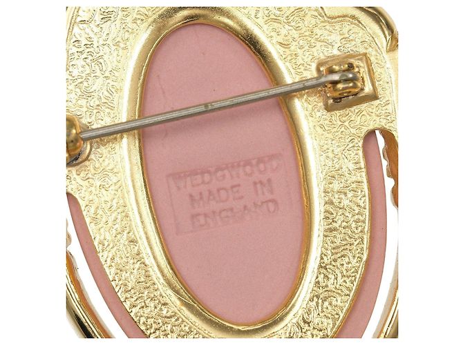 Autre Marque Spilla Jasper Ragazza Floreale Wedgwood Rosa - vista 3