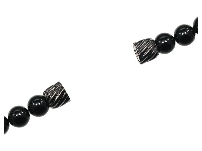 Autre Marque Collar de ónix Negro - vista 4