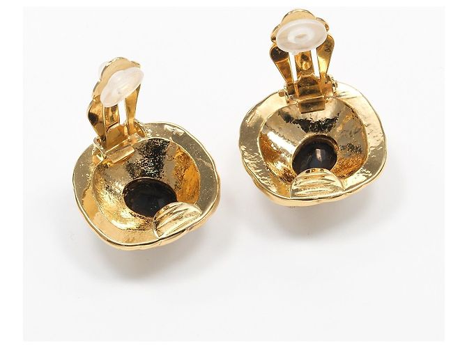 Autre Marque Brincos de strass Nina Ricci Dourado - vista 8