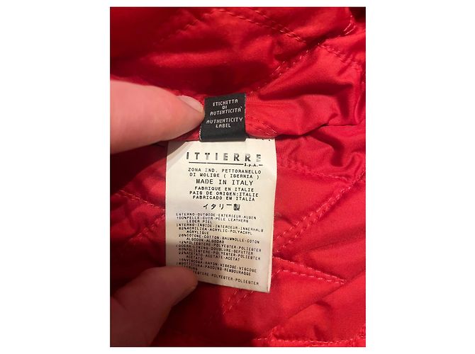 Vintage Lederjacke Versace Jeans Couture Schwarz - Ansicht 17