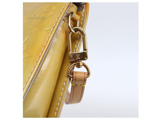 LOUIS VUITTON Pochete de Acessórios Monogram Vernis Lexington Cinza M91056 Auth hk3559 - vista 17