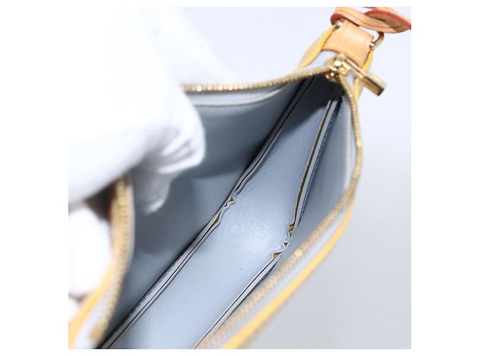 LOUIS VUITTON Pochete de Acessórios Monogram Vernis Lexington Cinza M91056 Auth hk3559 - vista 19