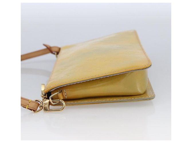 LOUIS VUITTON Pochete de Acessórios Monogram Vernis Lexington Cinza M91056 Auth hk3559 - vista 3
