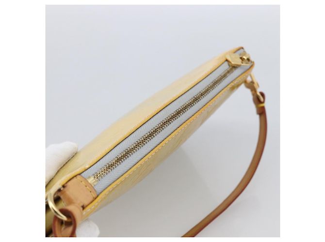 LOUIS VUITTON Pochete de Acessórios Monogram Vernis Lexington Cinza M91056 Auth hk3559 - vista 6