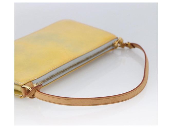 LOUIS VUITTON Pochete de Acessórios Monogram Vernis Lexington Cinza M91056 Auth hk3559 - vista 7