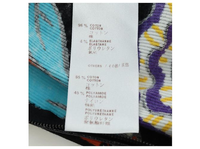 LOUIS VUITTON Top Cotone Multicolore LV Auth 158590M - vista 14