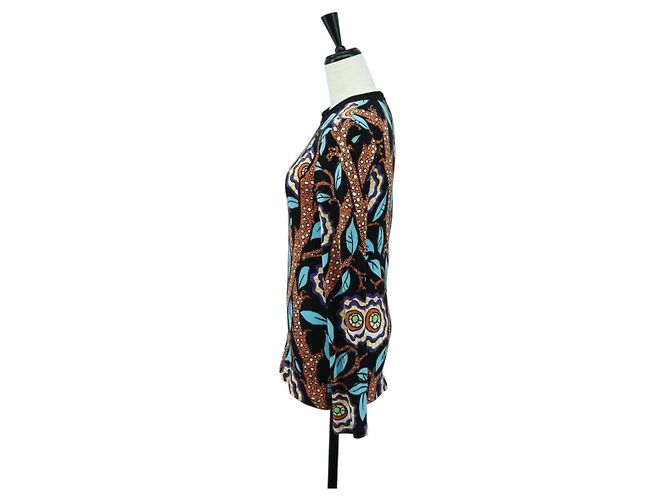 LOUIS VUITTON Top Cotone Multicolore LV Auth 158590M - vista 3
