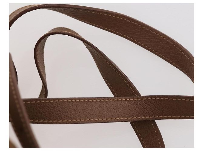 Bamboo Zaino in Bambù GUCCI Camoscio Marrone Oro 003 2852 0030 0 Auth 172054 D'oro - vista 15