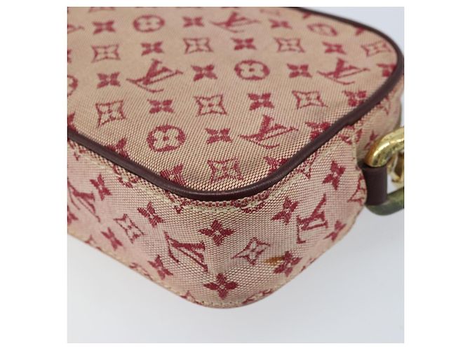 LOUIS VUITTON Borsa a Spalla Monogram Mini Juliet MM Rossa M92219 LV Auth BA10930 Rosso - vista 15