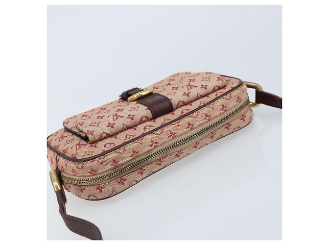 LOUIS VUITTON Borsa a Spalla Monogram Mini Juliet MM Rossa M92219 LV Auth BA10930 Rosso - vista 6