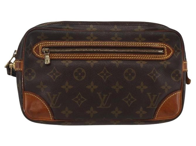 LOUIS VUITTON Monogram Marly Dragonne GM Clutch Bag M51825 LV Auth th6615 Monogramm - Ansicht 13