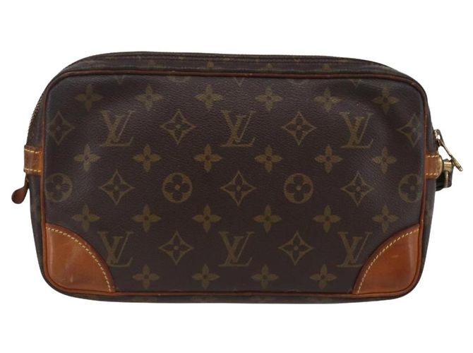 LOUIS VUITTON Monogram Marly Dragonne GM Clutch Bag M51825 LV Auth th6615 Monogramm - Ansicht 2