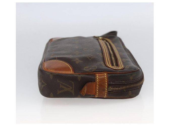 LOUIS VUITTON Monogram Marly Dragonne GM Clutch Bag M51825 LV Auth th6615 Monogramm - Ansicht 4