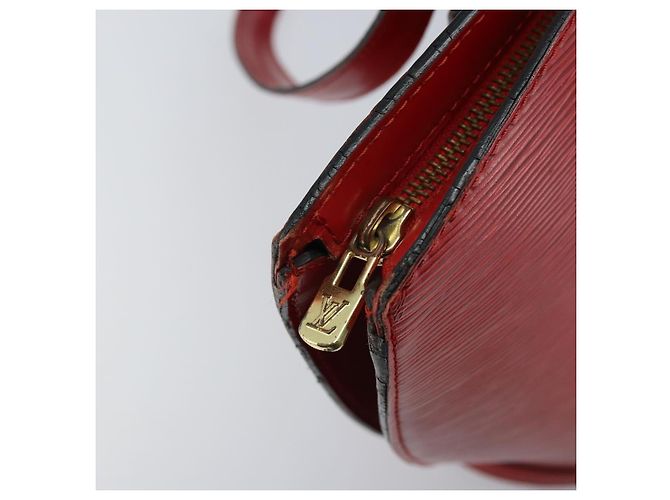 LOUIS VUITTON Borsa a Spalla Epi Saint Jacques Rossa M52277 LV Auth 173745 Rosso - vista 10