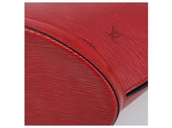LOUIS VUITTON Borsa a Spalla Epi Saint Jacques Rossa M52277 LV Auth 173745 Rosso - vista 14