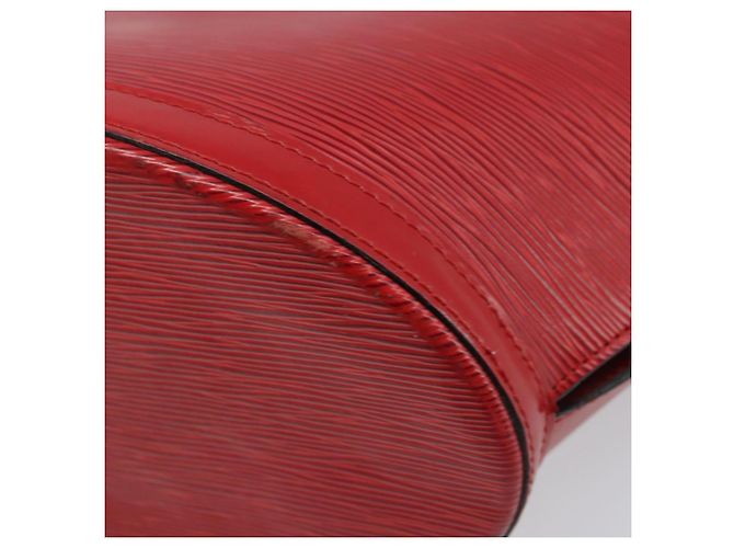 LOUIS VUITTON Borsa a Spalla Epi Saint Jacques Rossa M52277 LV Auth 173745 Rosso - vista 16