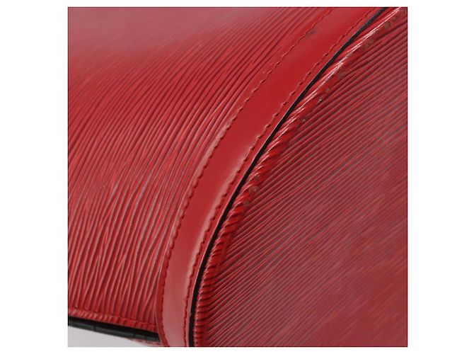 LOUIS VUITTON Borsa a Spalla Epi Saint Jacques Rossa M52277 LV Auth 173745 Rosso - vista 17