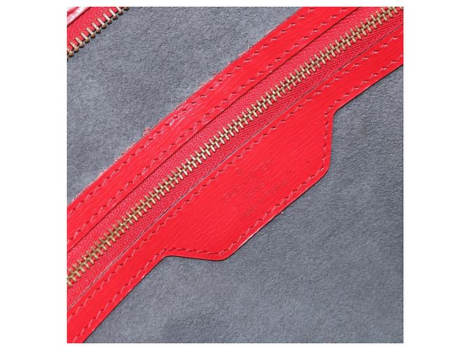 LOUIS VUITTON Borsa a Spalla Epi Saint Jacques Rossa M52277 LV Auth 173745 Rosso - vista 18