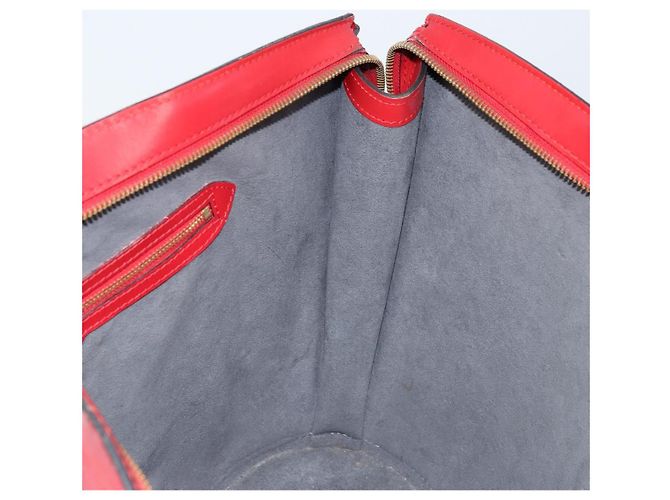 LOUIS VUITTON Borsa a Spalla Epi Saint Jacques Rossa M52277 LV Auth 173745 Rosso - vista 19