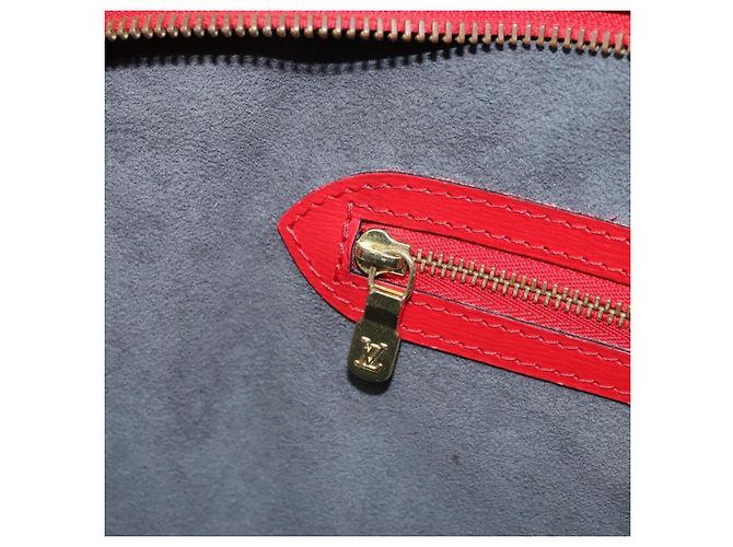 LOUIS VUITTON Borsa a Spalla Epi Saint Jacques Rossa M52277 LV Auth 173745 Rosso - vista 21