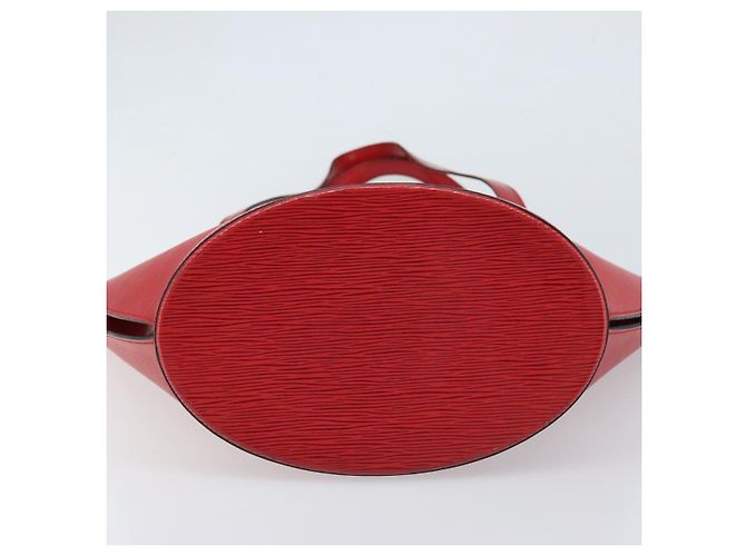 LOUIS VUITTON Borsa a Spalla Epi Saint Jacques Rossa M52277 LV Auth 173745 Rosso - vista 5