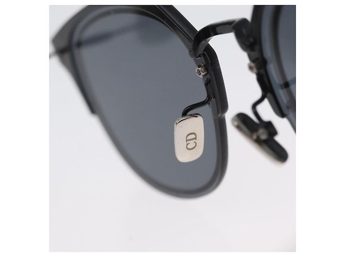 Occhiali da sole Christian Dior metallo Nero Auth BA11297 - vista 10